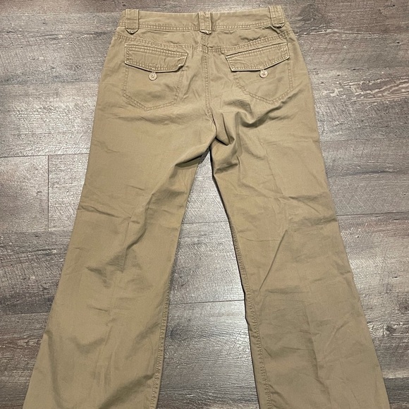 Banana Republic Wide Leg Brown Pants Size 6 - Picture 3 of 7